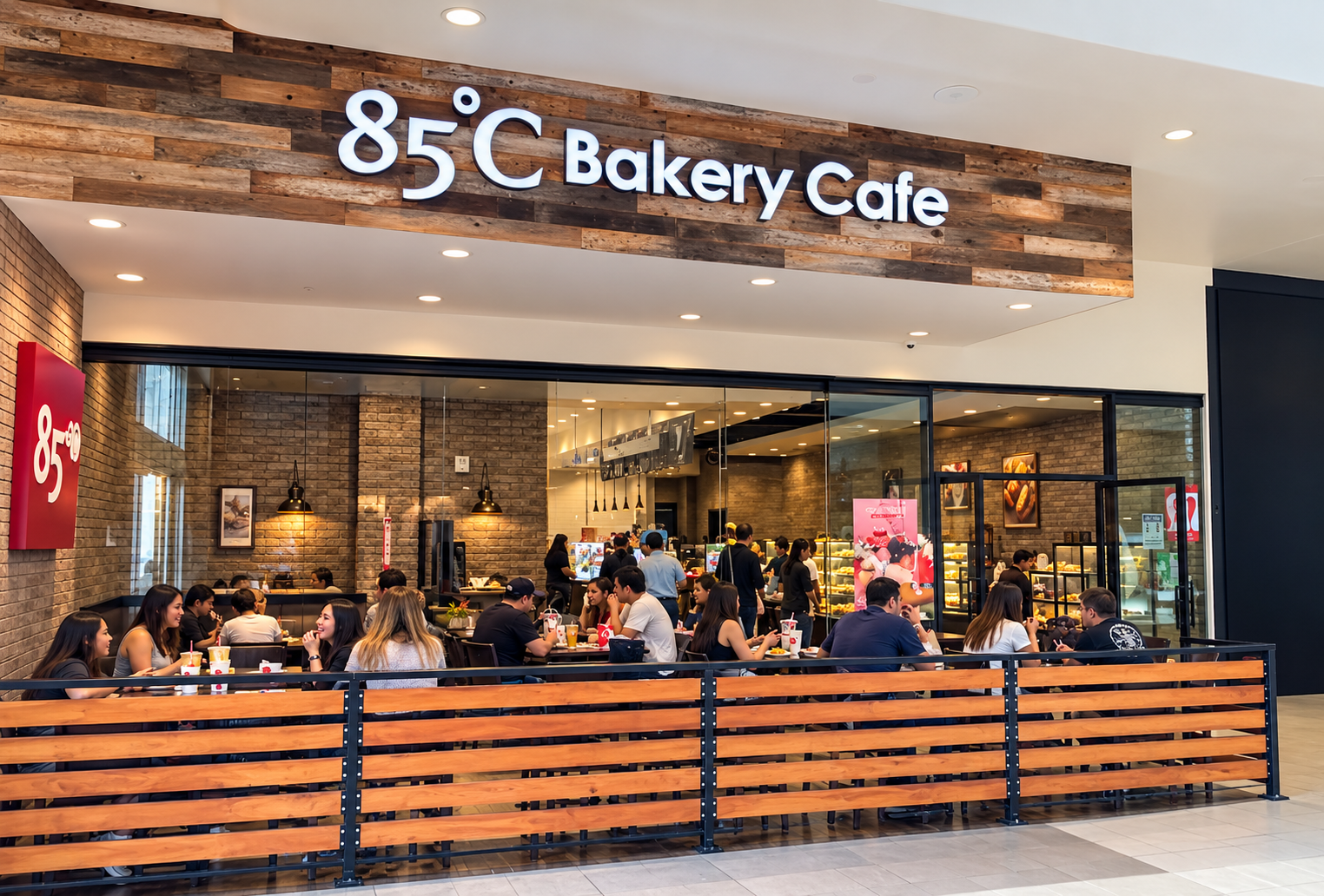 85°C Bakery Cafe — Torrance (Del Amo Fashion Center) storefront