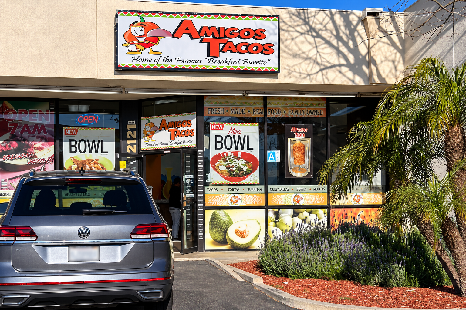 Amigos Tacos storefront