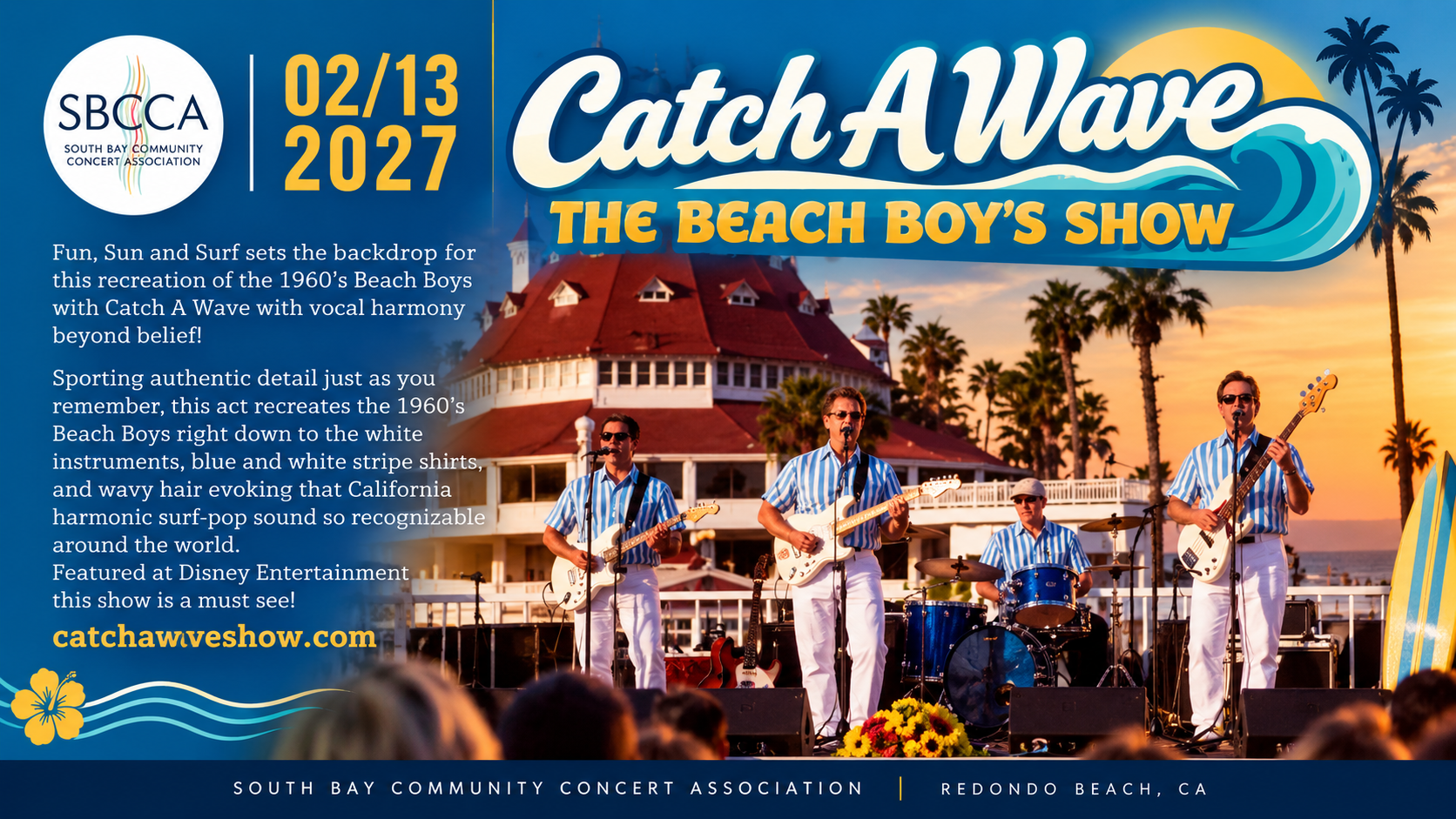 Catch A Wave: The Beach Boys Show event artwork