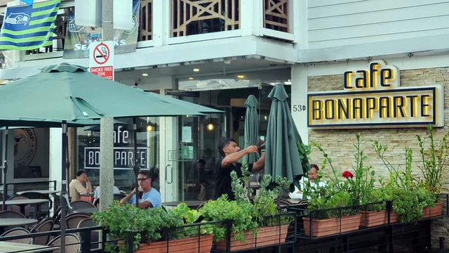 Café Bonaparte storefront