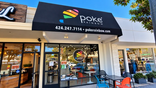Poke Rainbow storefront