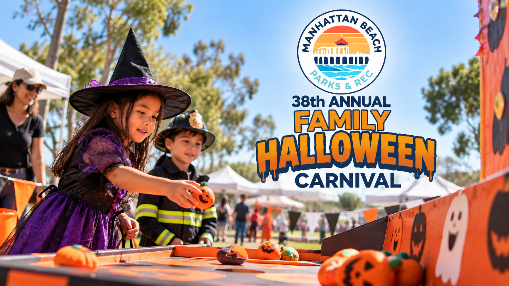 38th Annual Family Halloween Carnival event artwork