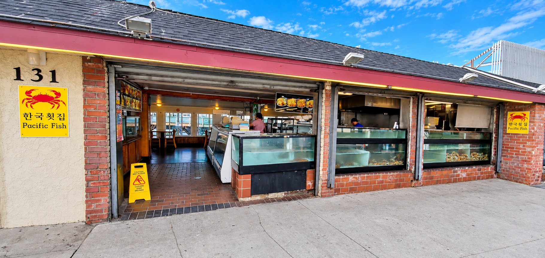 Pacific Fish Center & Restaurant storefront