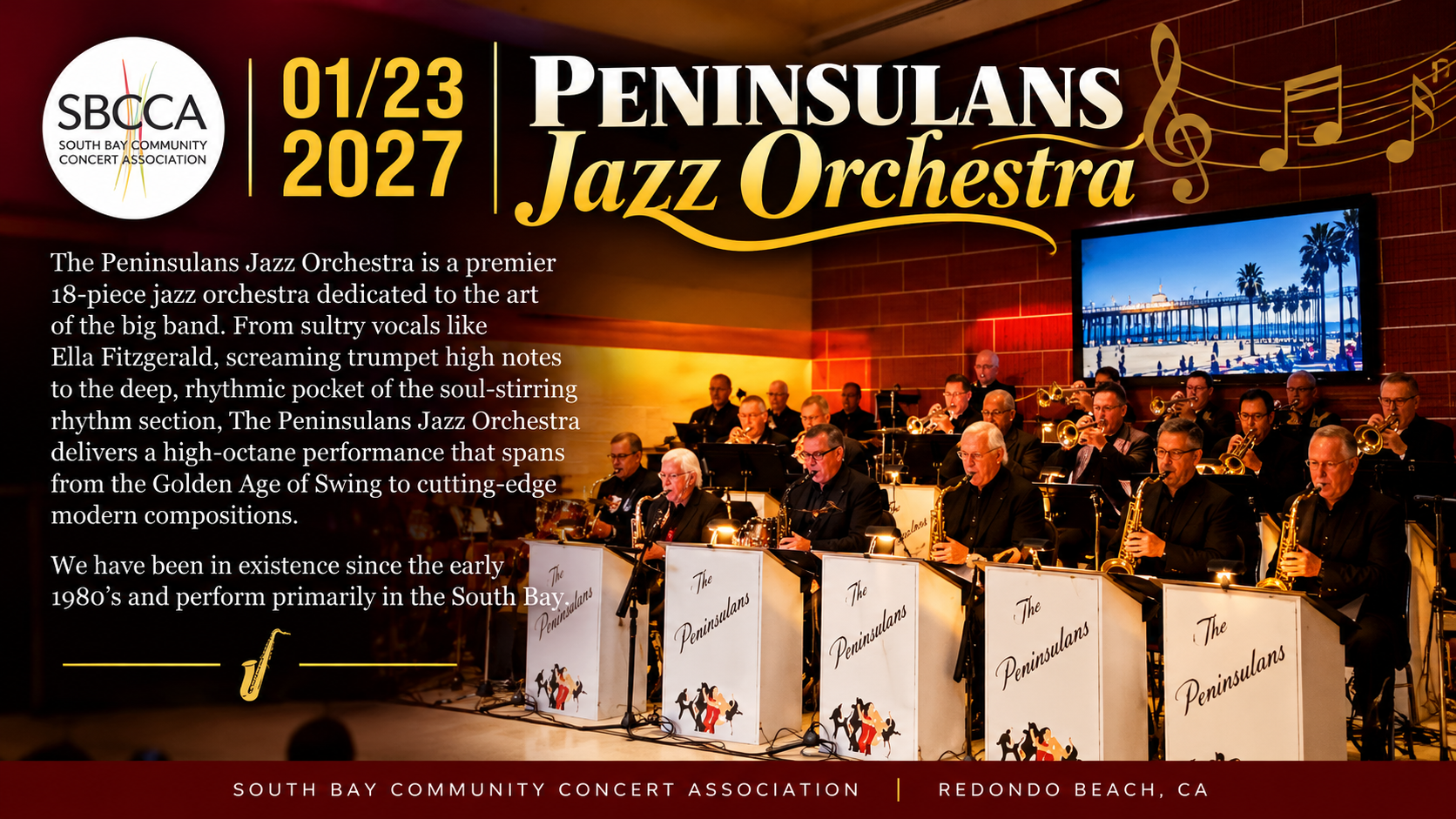 Peninsulans Jazz Orchestra event artwork