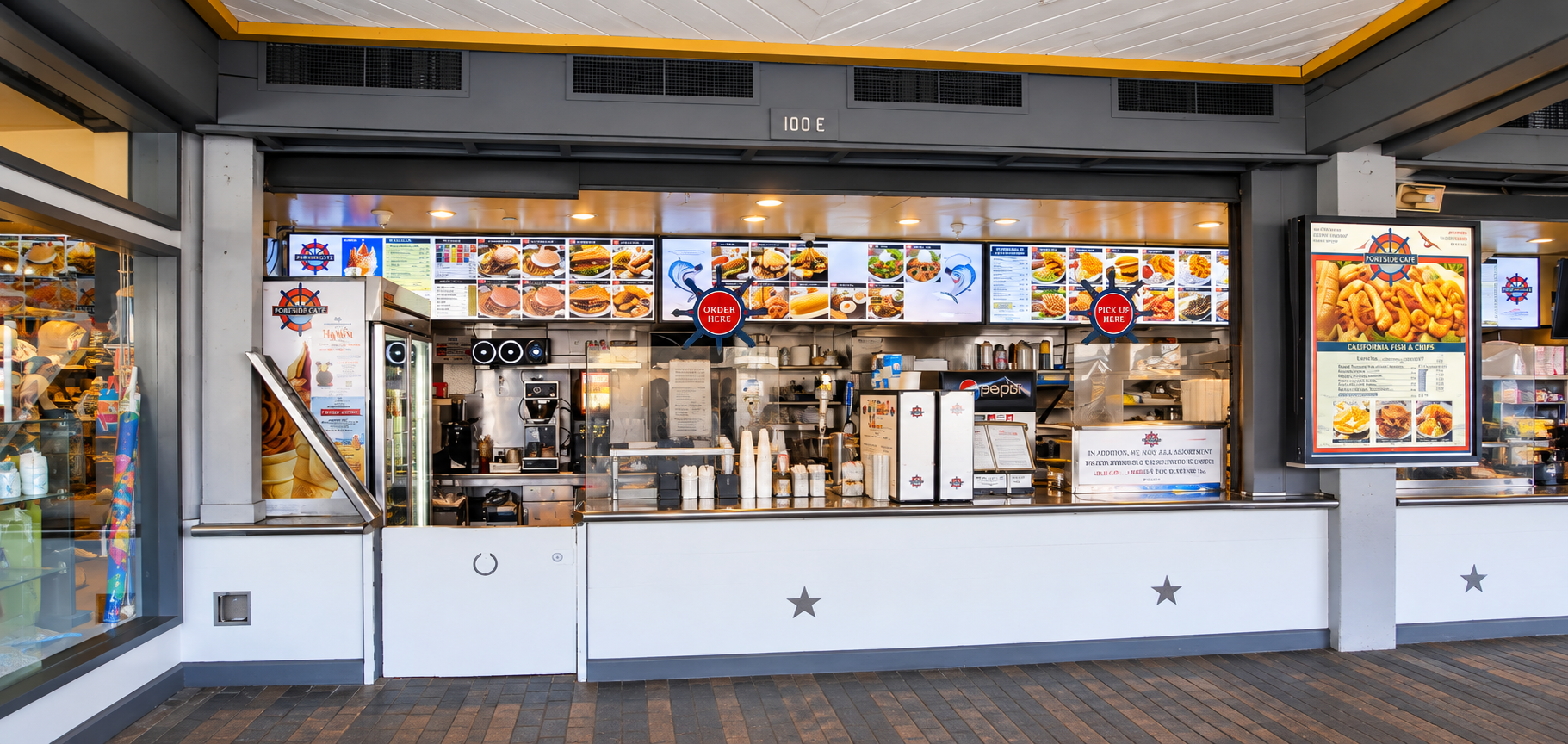 Portside Cafe storefront