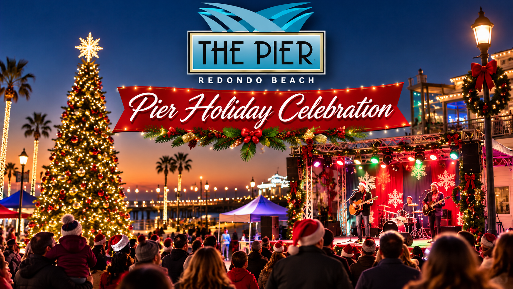 Pier Holiday Celebration event artwork
