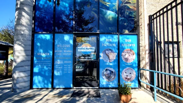 User photograph of the Marine Mammal Care Center Los Angeles entrance in San Pedro