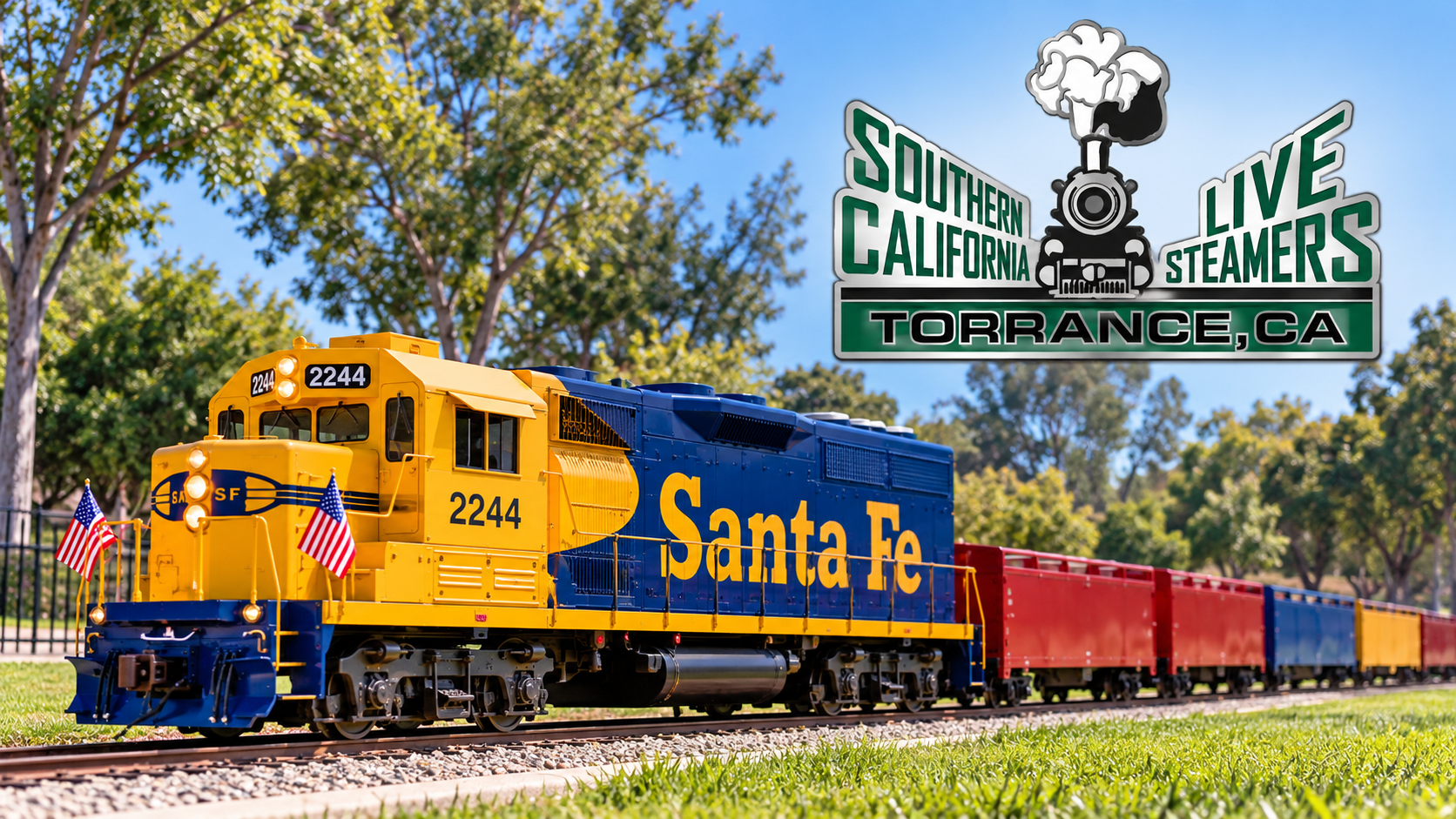 Southern California Live Steamers Public Run Day event artwork
