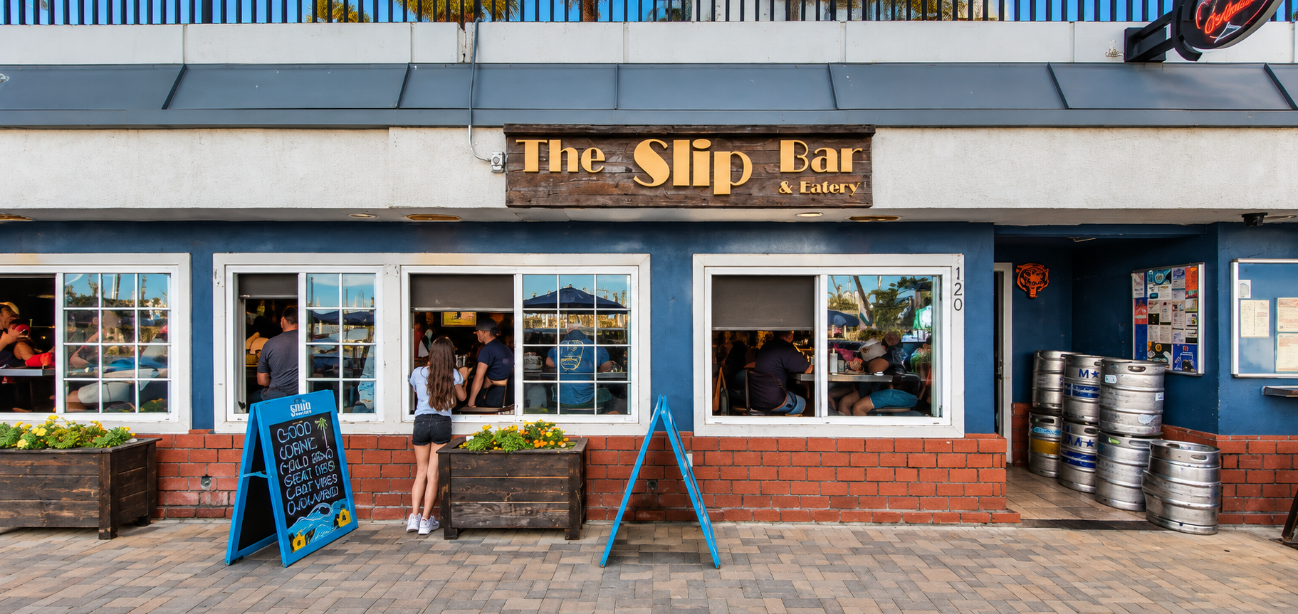 The Slip Bar & Eatery storefront